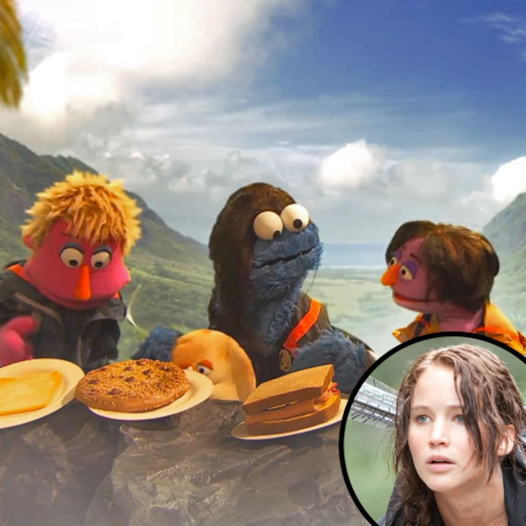 Watch Sesame Street Spoofs The Hunger Games E! Online